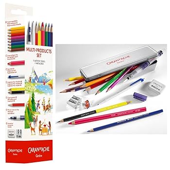 Amazon | カランダッシュ CARAN D'ACHE スイスカラー マルチ