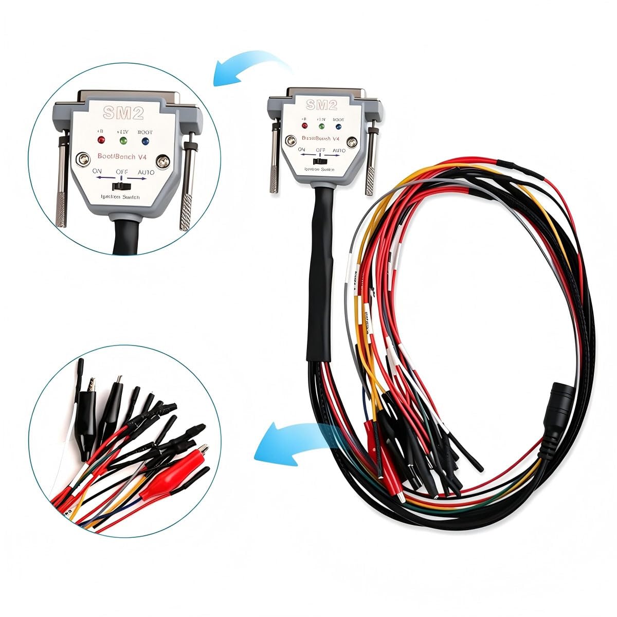 SM 2 SM2 Pro J2534 VCI V2.21.22 Dongle 67 in 1 für Pcmflash v1.2 Eobd OBD2 Scanner ECU Programmer Diagramm Werkzeugbank für Toyota
