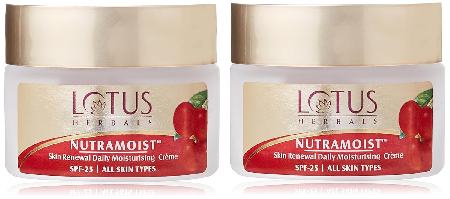 Nutramoist Skin Renewal Daily Moisturising Cream | 50g |(Set of 2 .,100g)