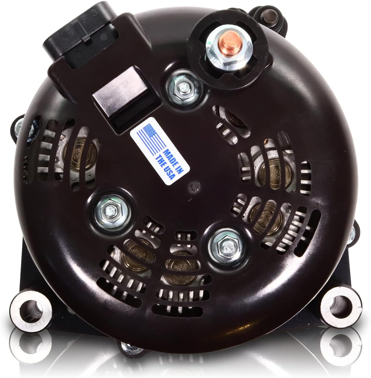 Mechman Alternators 400 Amp Black Billet 96-04 GM Truck/SUV