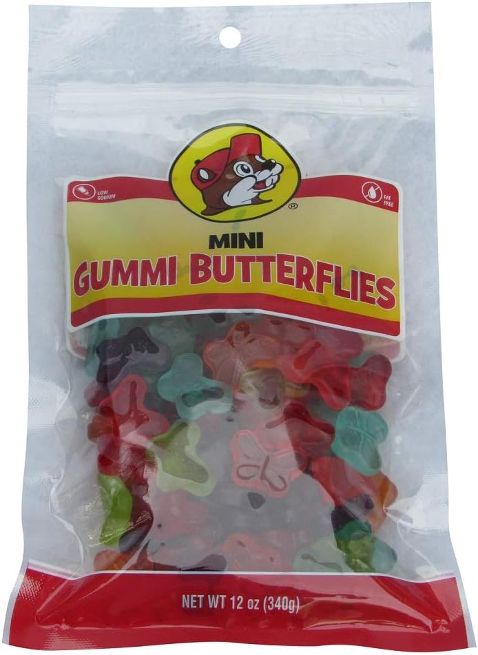 Bucee's 12 Flavor Gummi Bears in a Resealable Bag, 12 Ounces Grocery & Gourmet Food