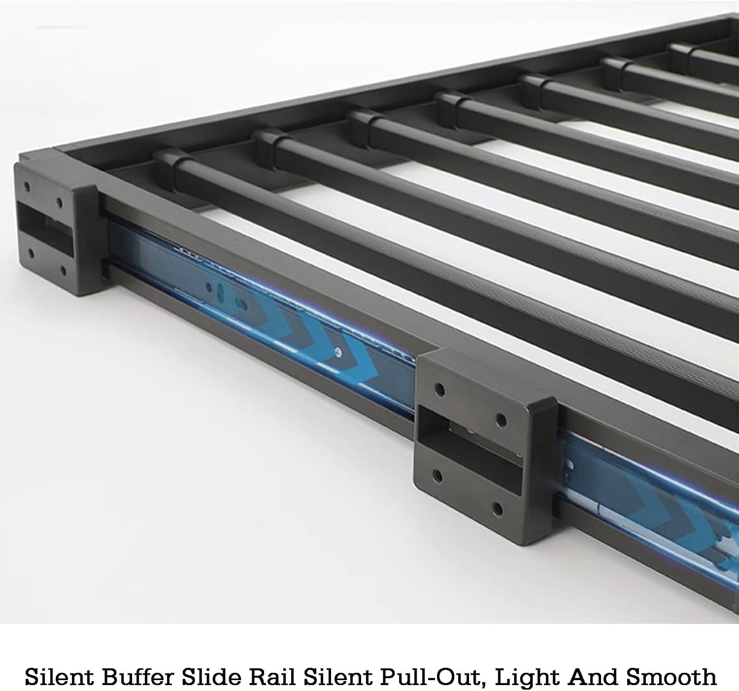 Adjustable Wall-Mounted Drying Rack Drawer for Laundry Organization and Space Saving,Color 1-45x56-61cm