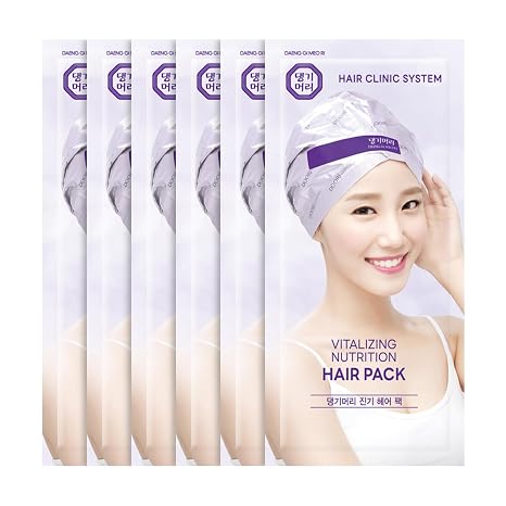 Vitalizing Nutrition Hair Pack - Korean Hair Treatment for Dry Damaged Frizzy Hair - Herbal Deep Conditioner with Ginseng - K-Beauty Hair Mask 6 Pack (35g / 1.23 fl. oz) Vitalizing Nutrition Hair Pack - Korean Hair Treatment for Dry Damaged Frizzy Hair - Herbal Deep Conditioner with Ginseng - K-Beauty Hair Mask 6 Pack (35g / 1.23 fl. oz)