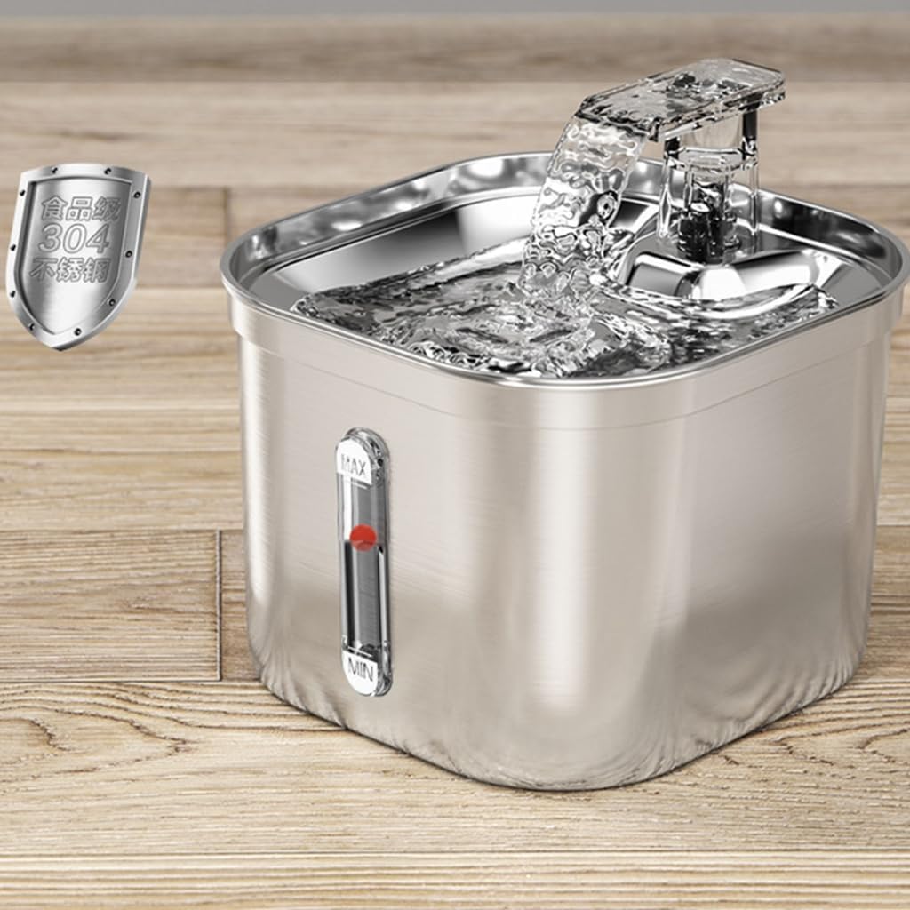 2.20L Pet Cats Water Fountain Low Noise Adjust Dog Water Bowl Water Dispenser