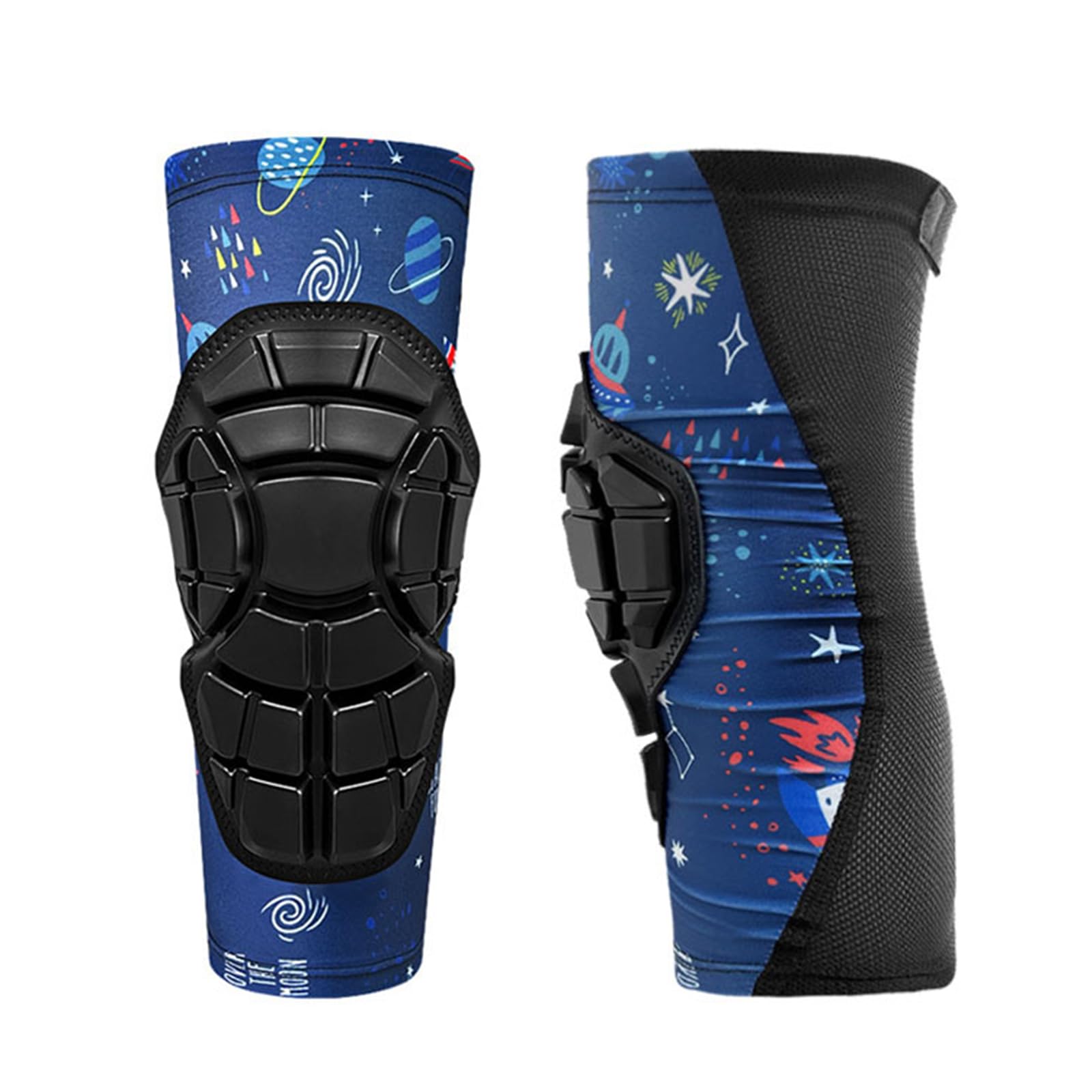 YJZQ Genouillère enfant Vélo Genouillère Rugby Protège-genoux Respirant Protection anti-choc pour Sport Football Cyclisme Basket-ball Scooter S-3-5ans
