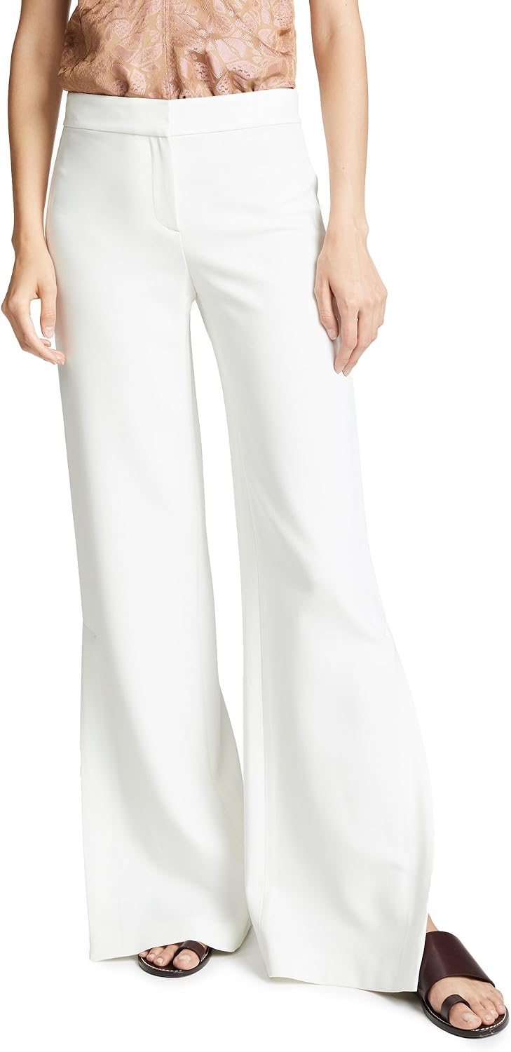 Theory Women's Wide Leg High Slit Pant 