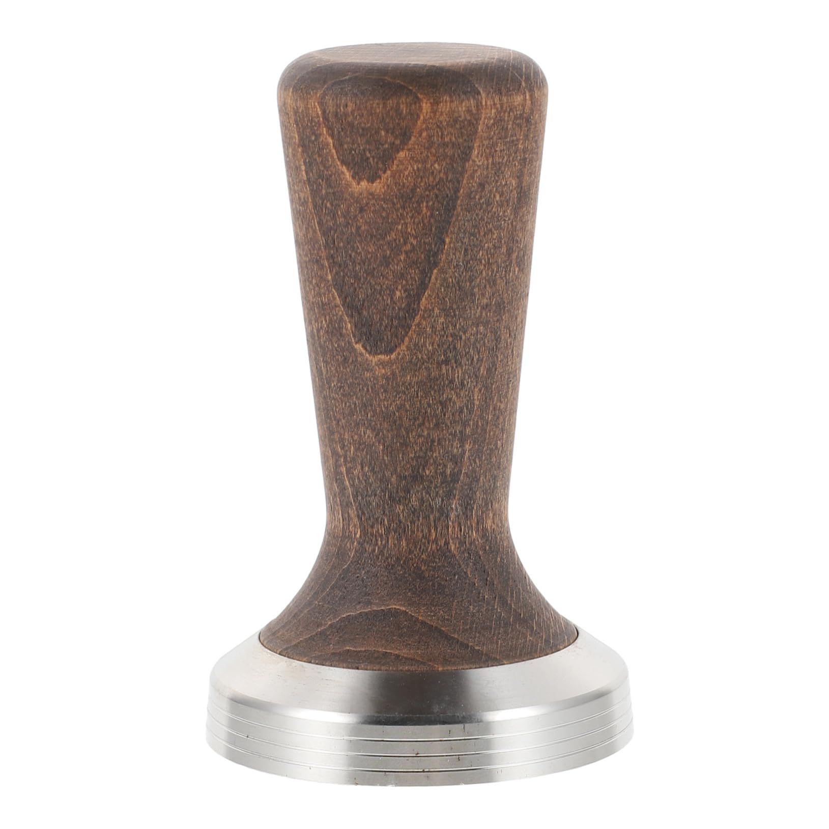 Presse à café en bois noble et acier pour un expresso parfait