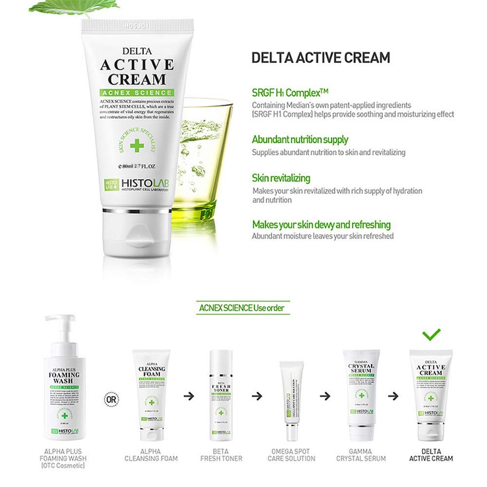 HISTOLAB Delta Active Cream 80ml (2.7 fl oz)
