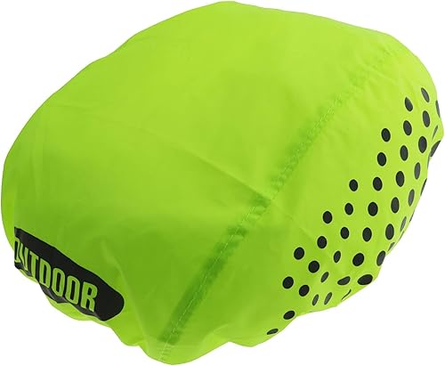 Miniatura 2 de Funda para casco con tira reflectante transpirable para ciclismo, cubierta de lluvia, para montar en carretera, casco de bicicleta de agua y nieve
