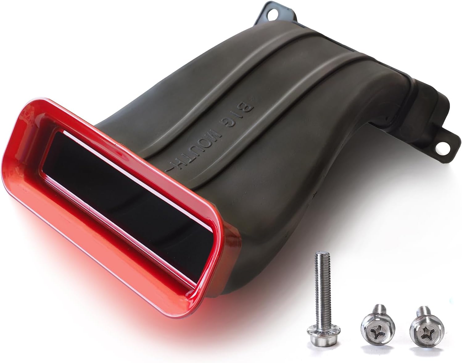 Air Intake Snorkel Modification Tuyere Big Mouth Inlet Compatible With 2012-2018 MK3 MK3.5 Ford Focus ST RS Hatchback 4D Sedan (Red)