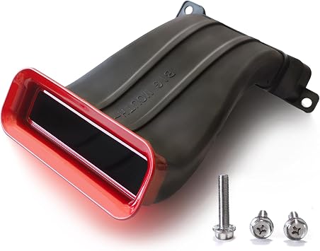 Air Intake Snorkel Modification Tuyere Big Mouth Inlet Compatible With 2012-2018 MK3 MK3.5 Ford Focus ST RS Hatchback 4D Sedan Red