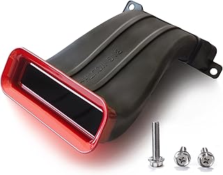 Air Intake Snorkel Modification Tuyere Big Mouth Inlet Compatible With 2012-2018 MK3 MK3.5 Ford Focus ST RS Hatchback 4D Sedan (Red)