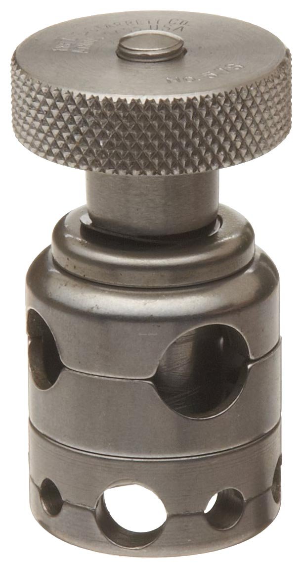 Starrett Universal Snug for Surface Gages & Indicators - Versatile Tool with Dual-Sized Holes, Precise Measurement, Compatible with Multiple Gage Sizes - 57S