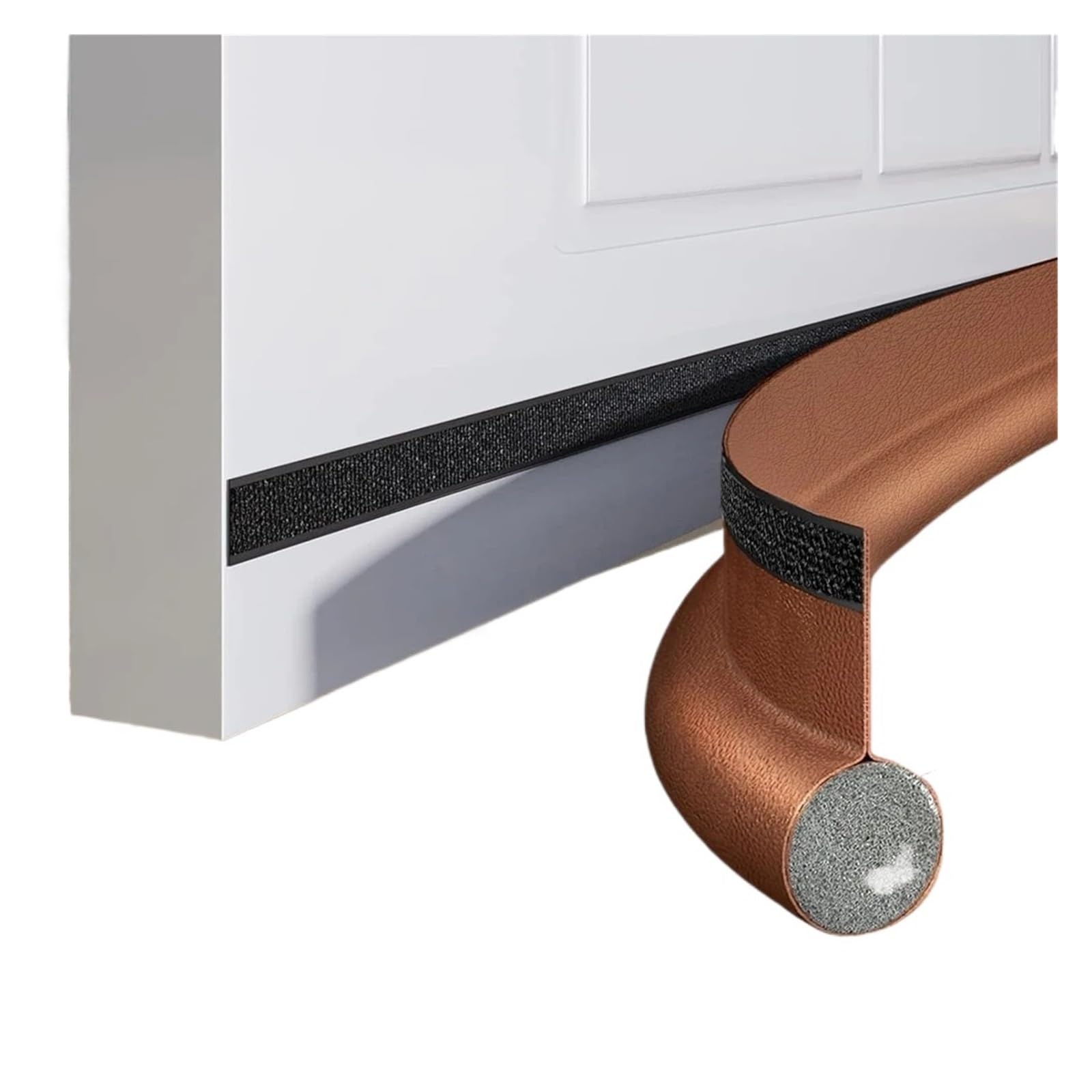 EEZII 4 Flexible Door Gap Sealing Strips, Soundproof And Windproof