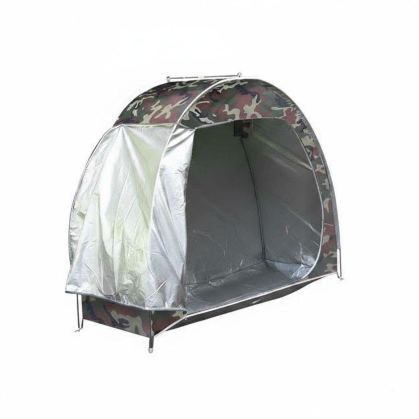 Cycle Storage Tent Dustproof Portable Bike Cover Tent Outdoor Cycle Cover Shelter for Backyard, Patio, Garden Standard Camouflage | Gazebos | Garden Structures & Shade |-picture-27