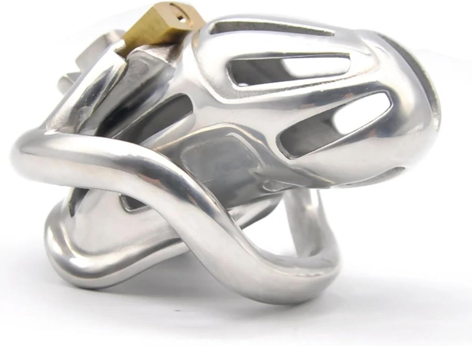 Lock Ring 316 Stainless Steel Cock Cage,Male Device,Penis Rings,Penis Lock,Adult Sex Toy for Man,Sex Machine Masturbator