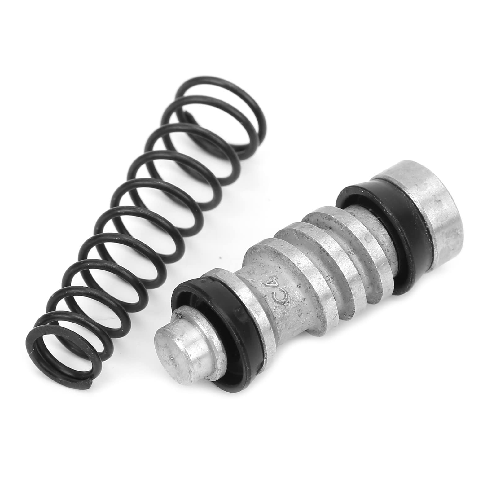 Kit Pistone di Riparazione del Cilindro Principale della Frizione del Motociclo 12,7 Mm, Pompa del Freno della Frizione in Lega di Alluminio con Guarnizione a Molla Adatta per Motocross/Scooter