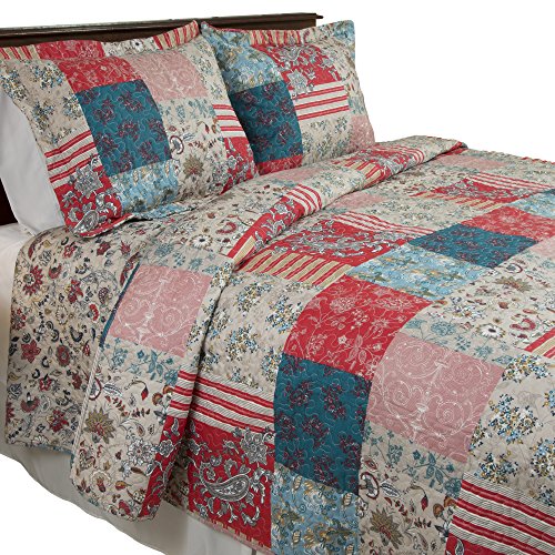 Lavish-Home-2-Piece-Mallory-Quilt-Set-Twin Lavish Home 2 Piece Mallory Quilt Set Twin