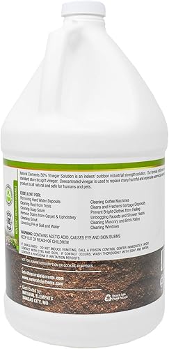 Miniatura 3 de Natural Elements 30% de vinagre | (4) paquete de 1 galón | Vinagre para el hogar y el jardín