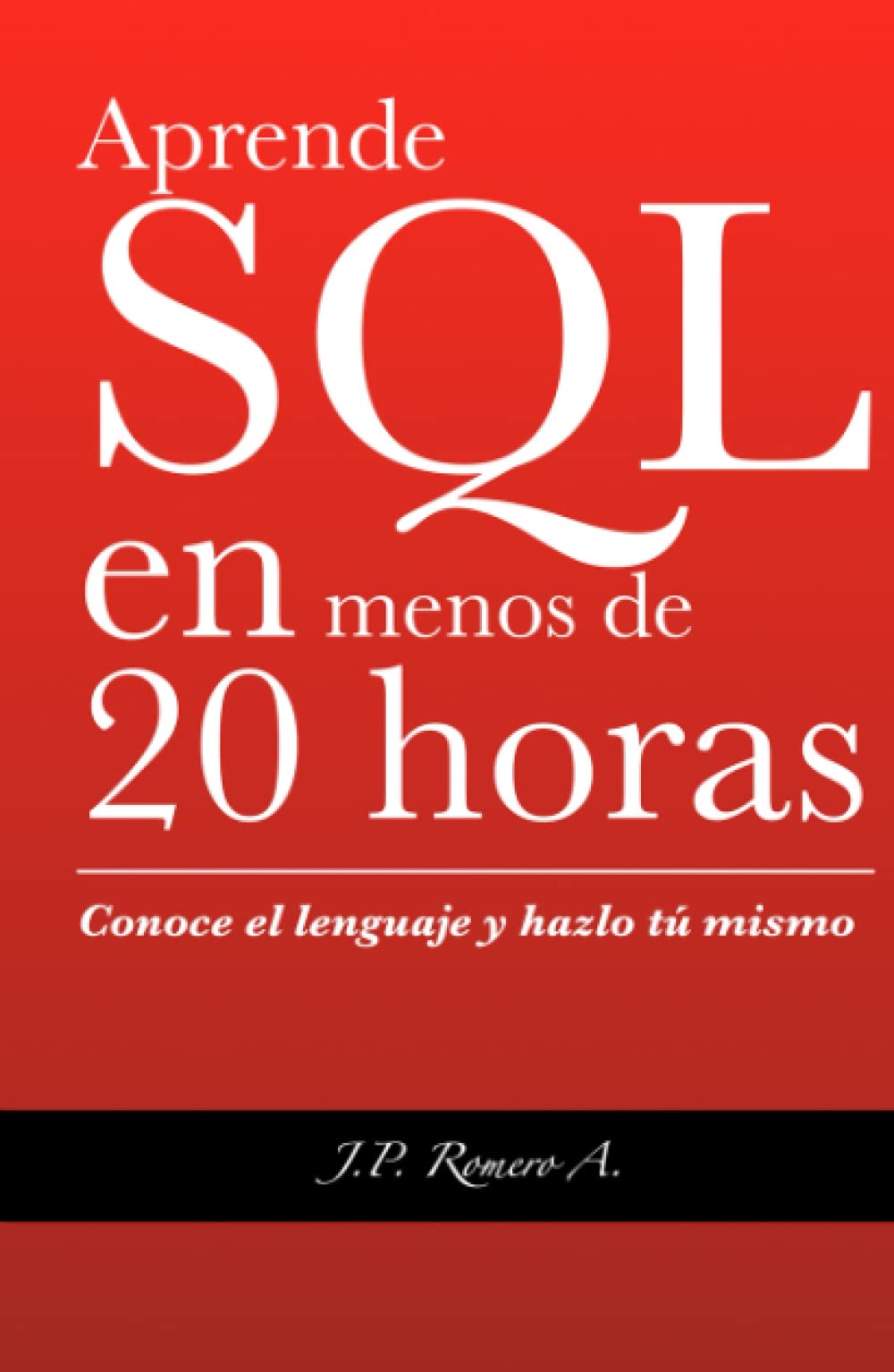 Aprende SQL en menos de 20 horas