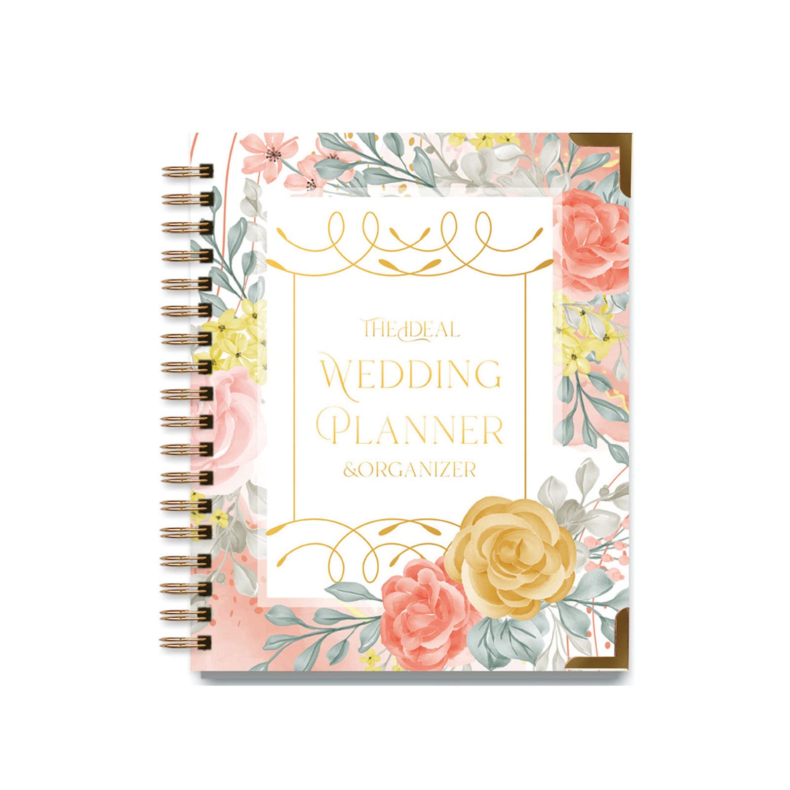El Planificador y Organizador de Bodas Ideal Cuaderno en Espiral Diario a Rayas Planificación Detallada de Posibles Parejas,White,A4(280 * 210mm)