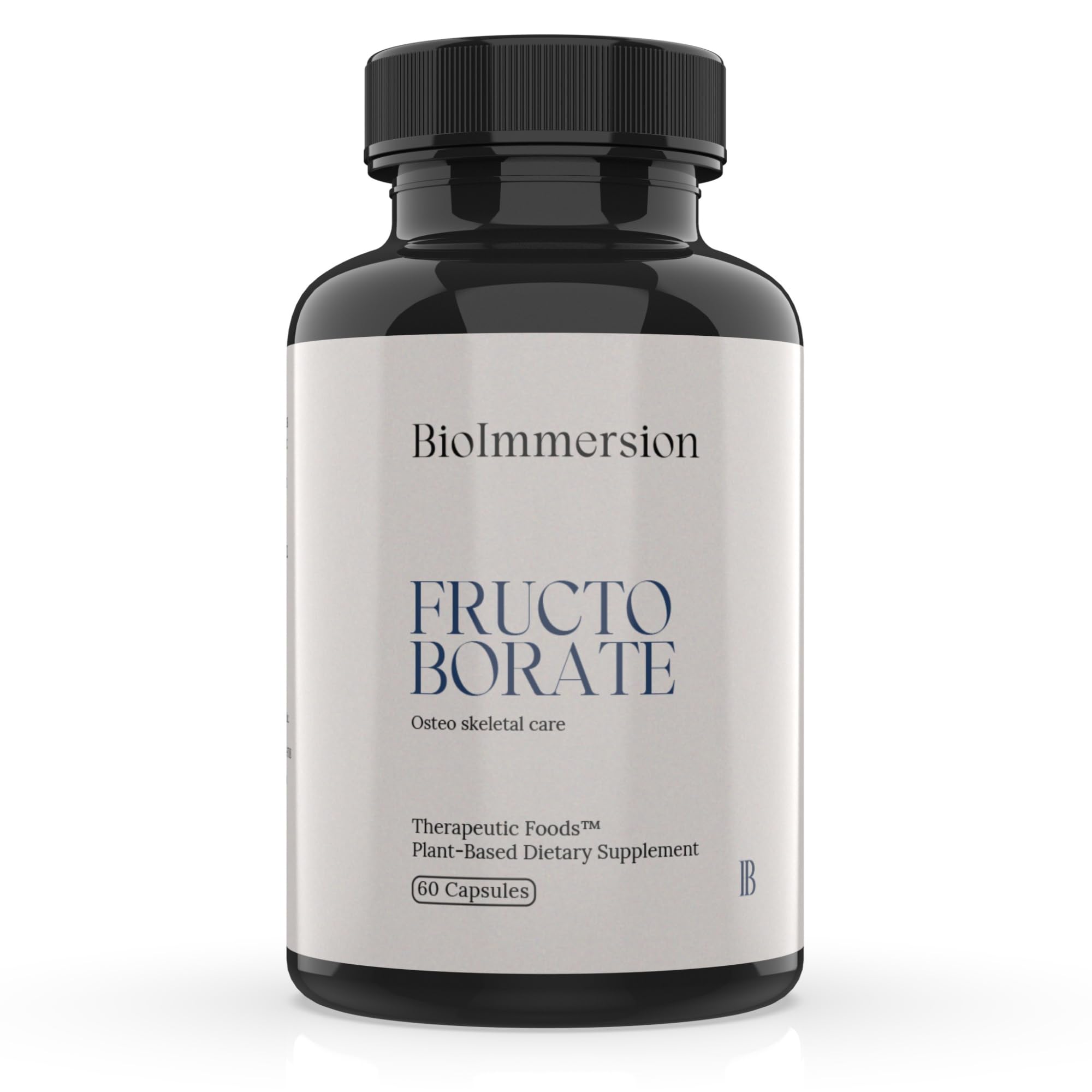 Bioavailable Boron Supplement, 6mg. 60 Caps of Fructo Borate Complex Supports Healthy Bones, Joints, Metabolism. Whole Food Derived Boron Joint Supplement w/ Carbohydrate Linkage. Vegan, Non-GMO