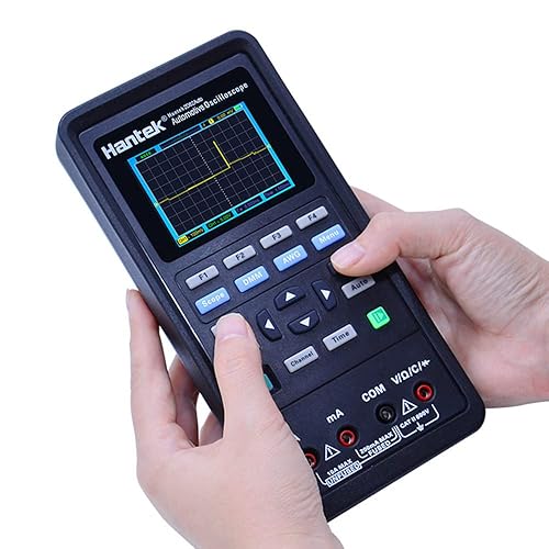 Miniatura 3 de Hantek 4 en 1 Osciloscopio USB de diagnóstico automotriz 2 canales 80MHz generador de señal kit de multímetro digital de mano+generador de ondas