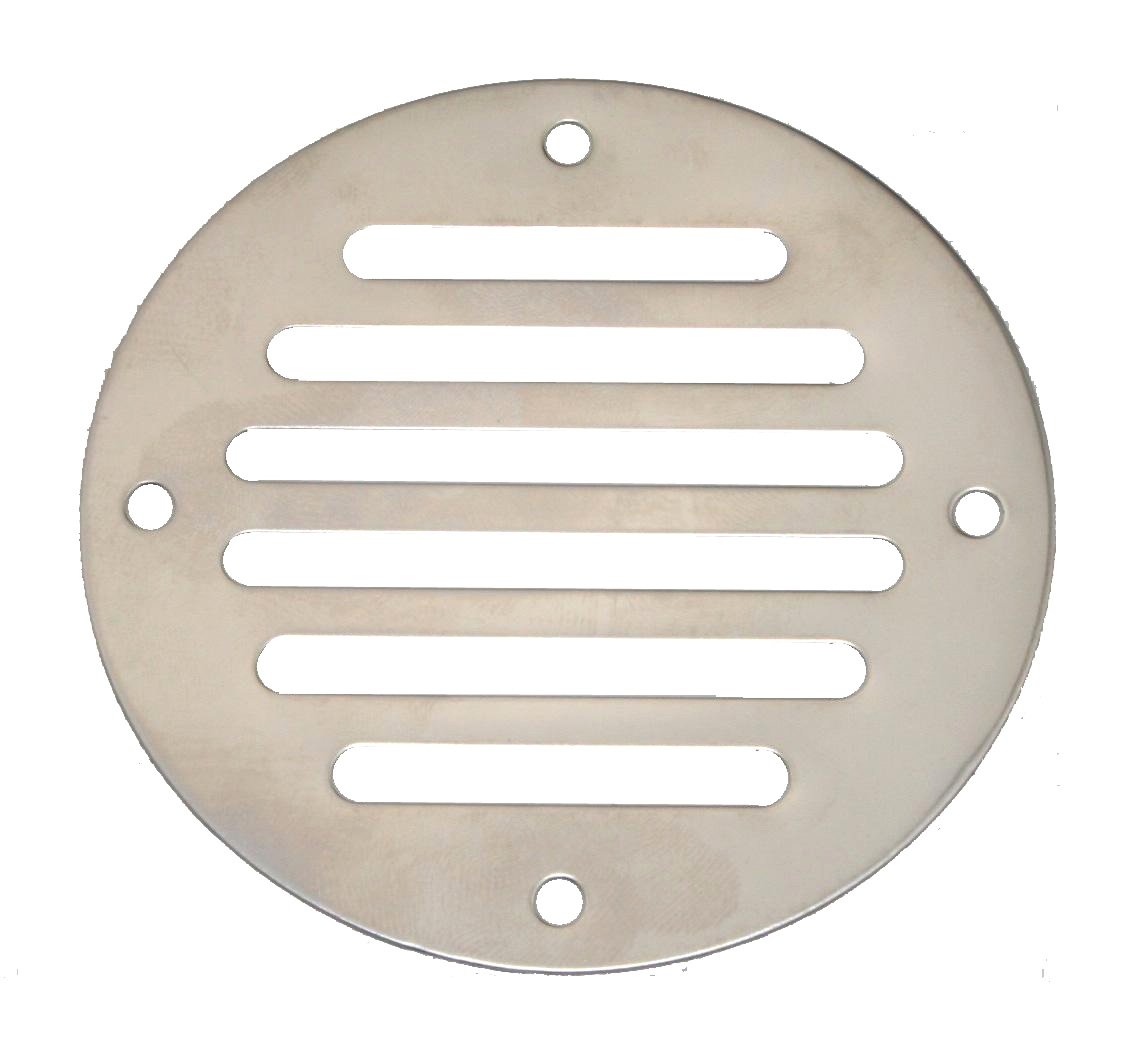 ARBO-INOX Lüftungsgitter Aus Edelstahl (AISI304) – Rund, 82 Mm Durchmesser, 1 Mm Stärke