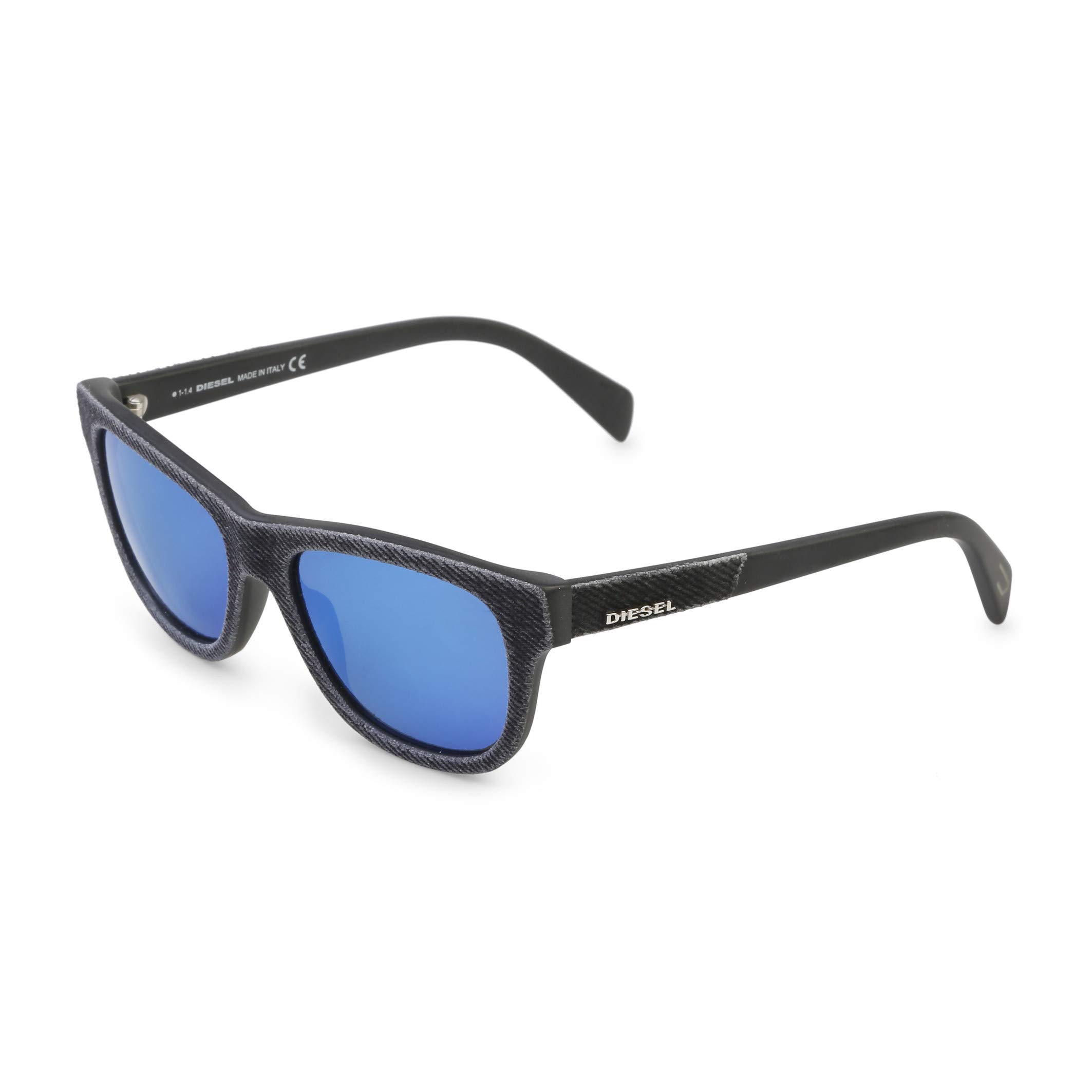 DieselUnisex Sunglasses Square, DL011101X, Black/Blue