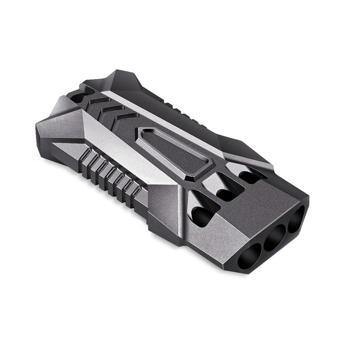 Binboll Three-Tube Whistle Aluminum Alloy Survival Whistle for Outdoor Needs Sports Referee Emergency