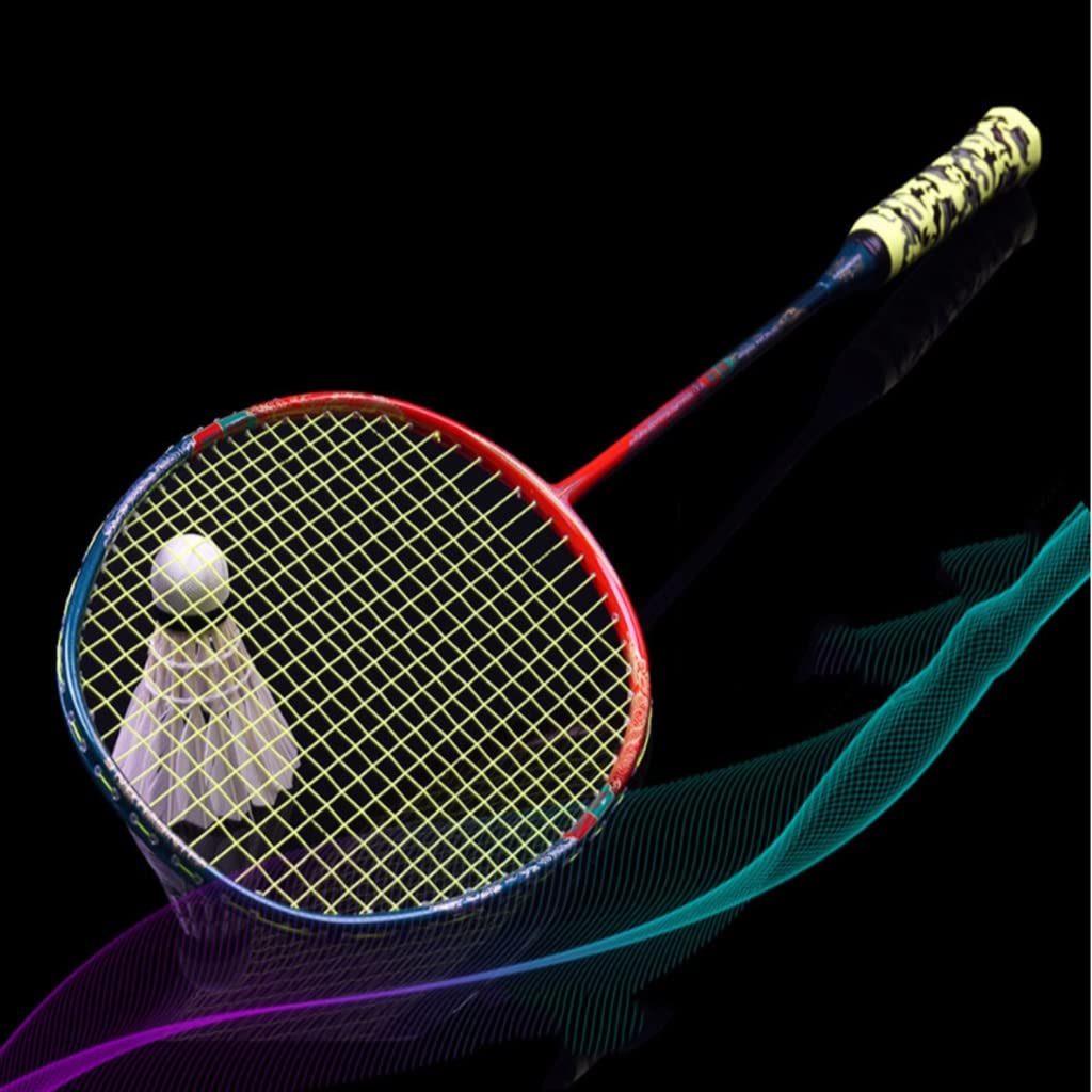 32 Lb Full Carbon Badminton Racket High Pound Small Racket Frame Offensive Secondary Molding Adult Racket