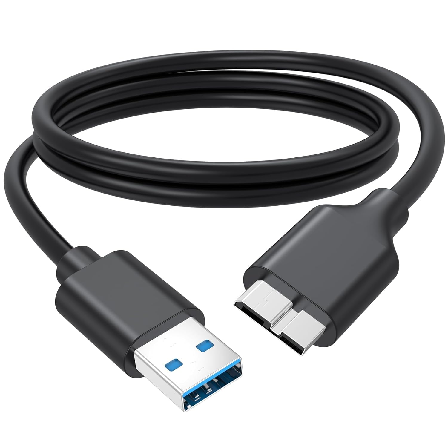 rts High speed portable External Hard Drives disk hdd USB 3.0 cable (20CM - 0.65 feet) upto 5 Gbps data transfer Compatible With Seagate wd Samsung Sony HP Toshiba Hitachi Transcend Desktop Laptop-image-21