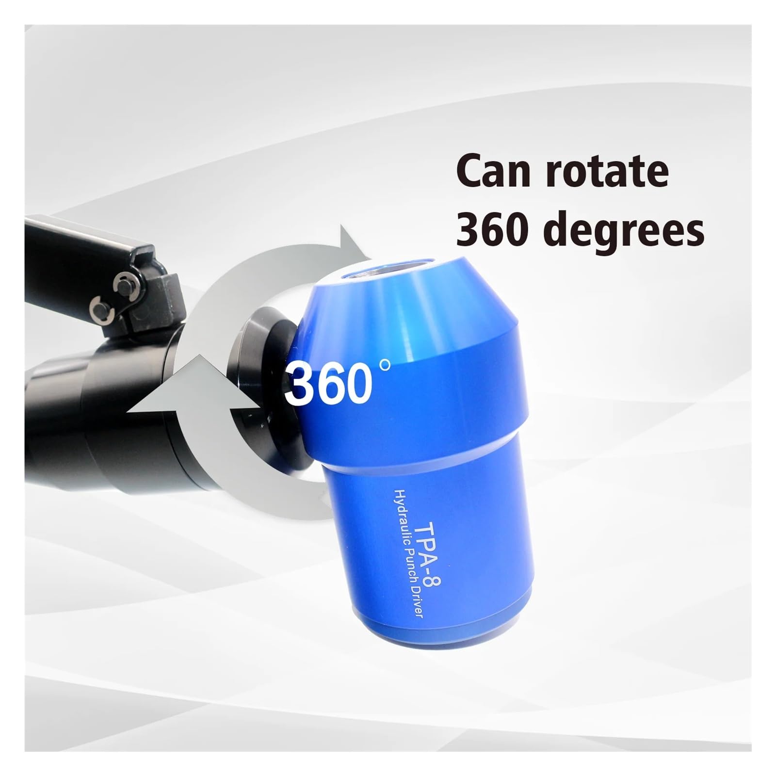 Herramienta hidráulica for perforar Agujeros, Herramienta hidráulica for Hacer Agujeros, TPA-8, Puede perforar de 22,5 a 61,5 mm en Acero Dulce de 3,5 mm. Amplia compatibilidad