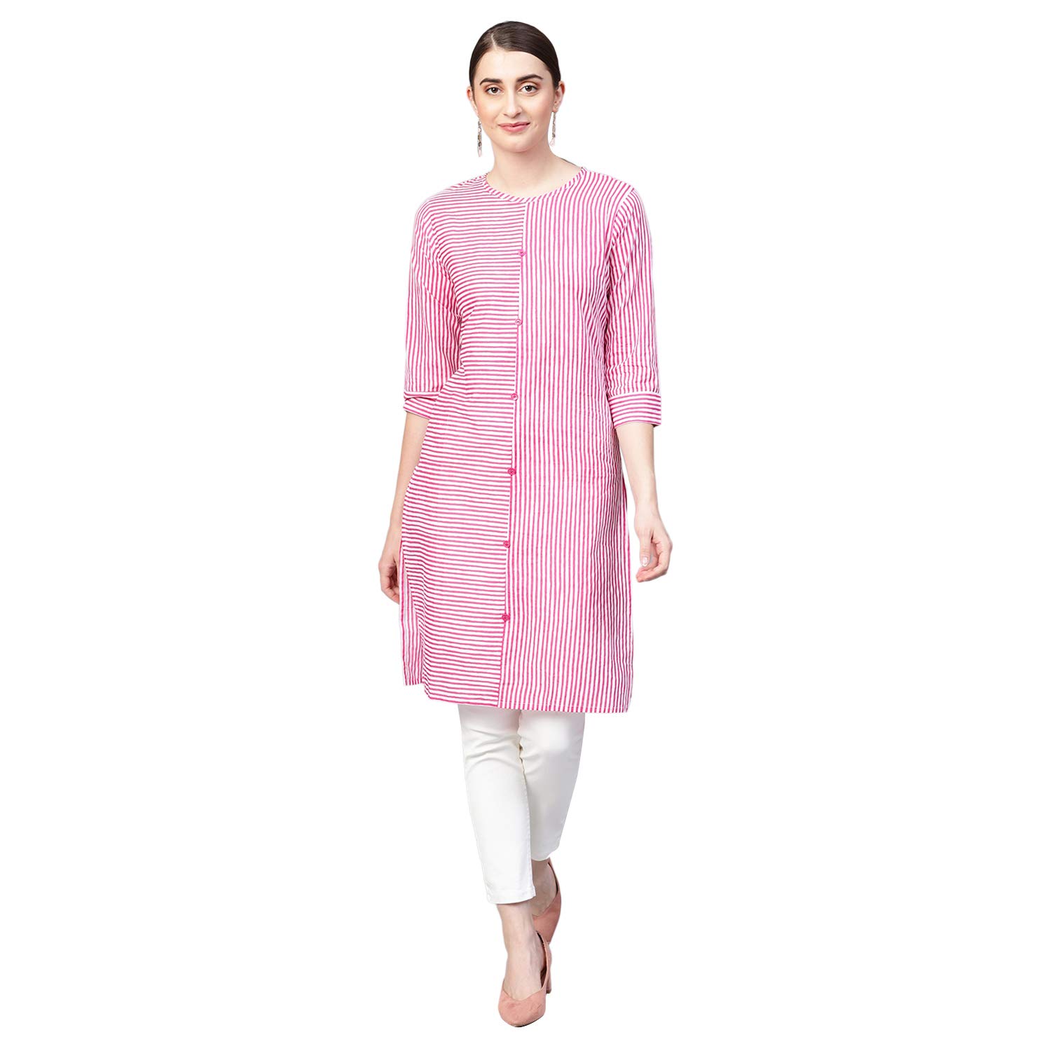 MyshkaWomen's Cotton Kurta
