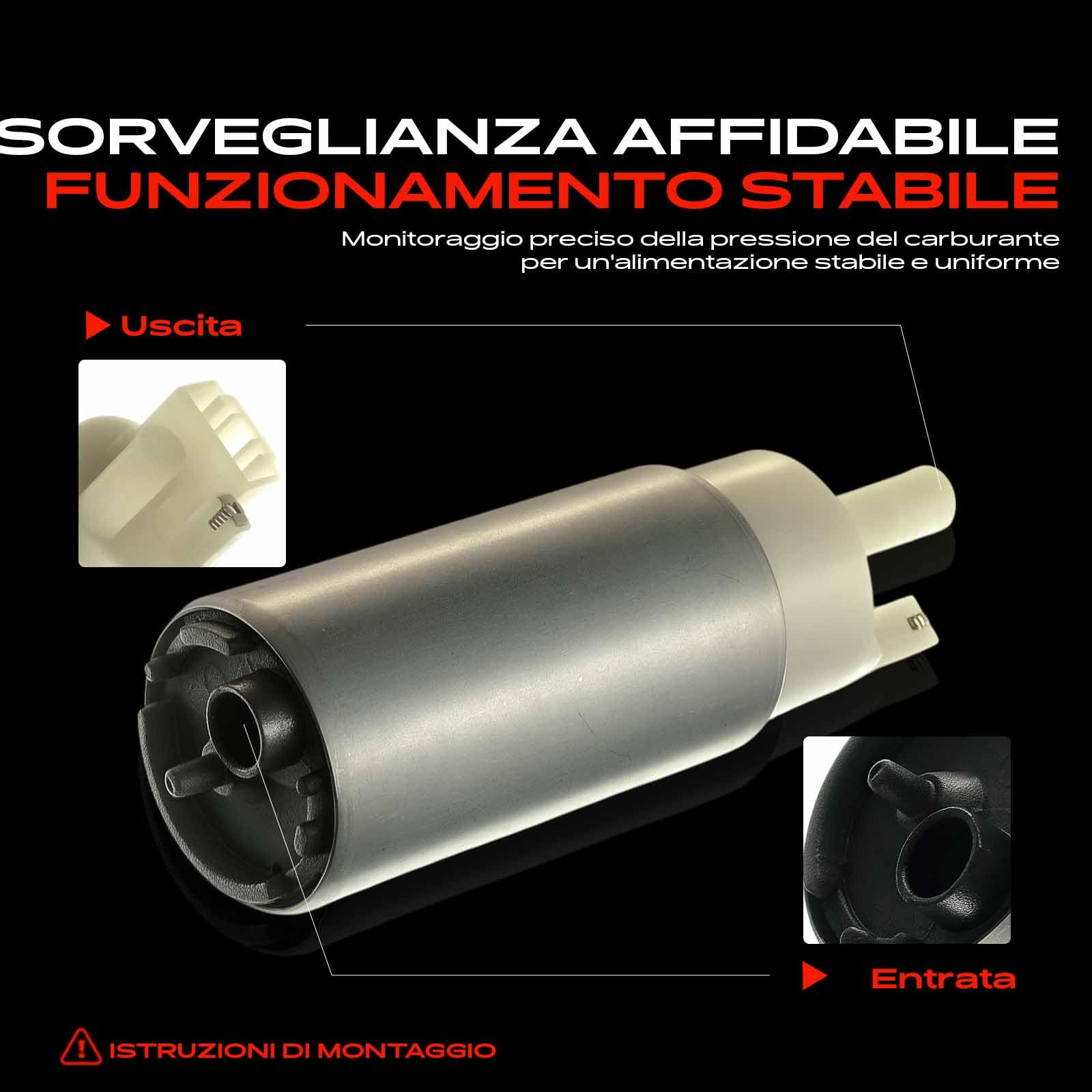 Carburante Pompa Benzina per Astra G Combo Corsa B Omega B Tictra B Zafira A 1.0L-3.0L Benzina 1993-2009 993784025X