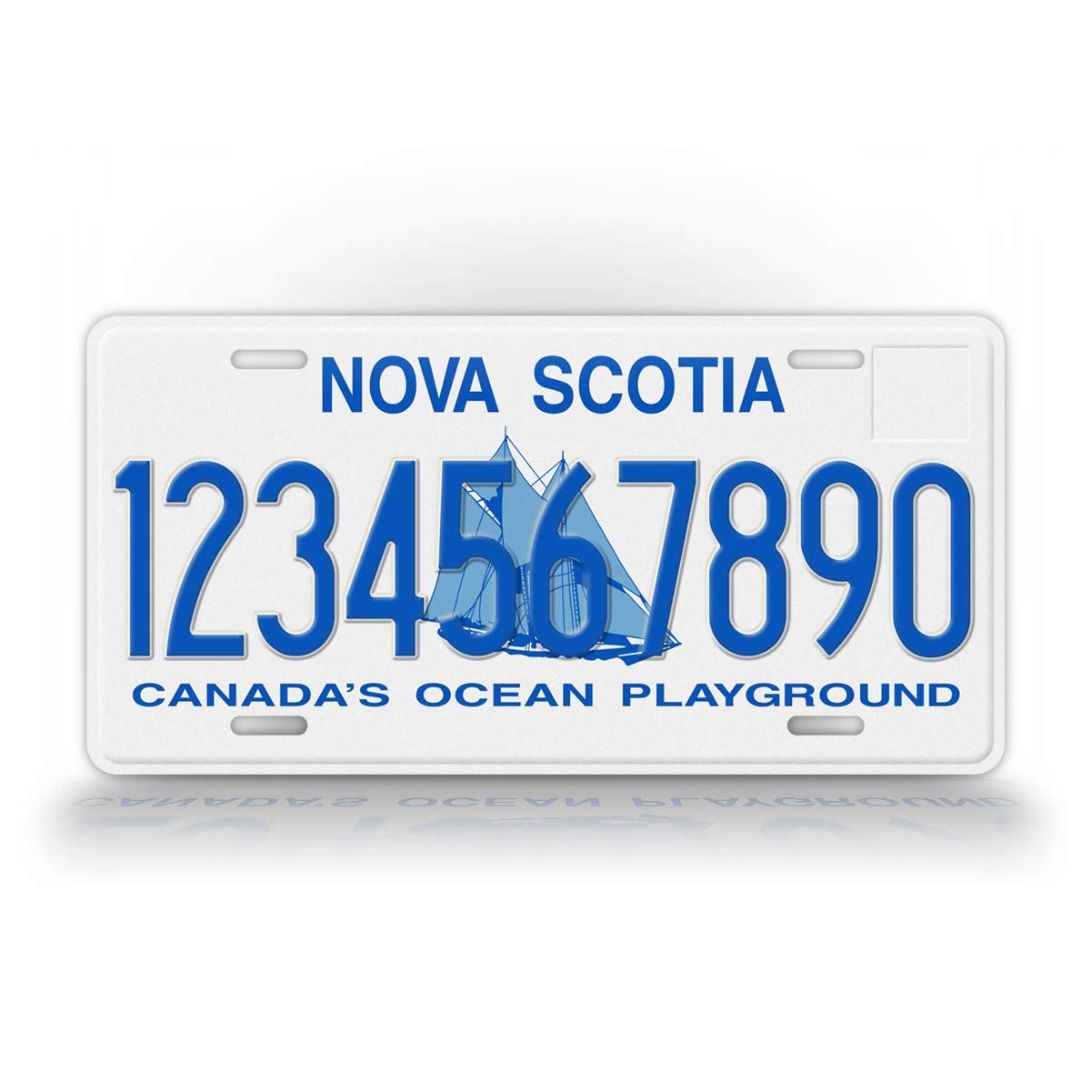 SignsAndTagsOnline Nova Scotia Canada Personalized License Plate Canada's Ocean Playground Custom Novelty Auto Tag
