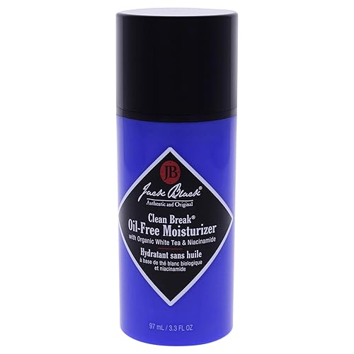 Jack Black - Crema hidratante sin aceite Clean Break, 3.3 onzas líquidas
