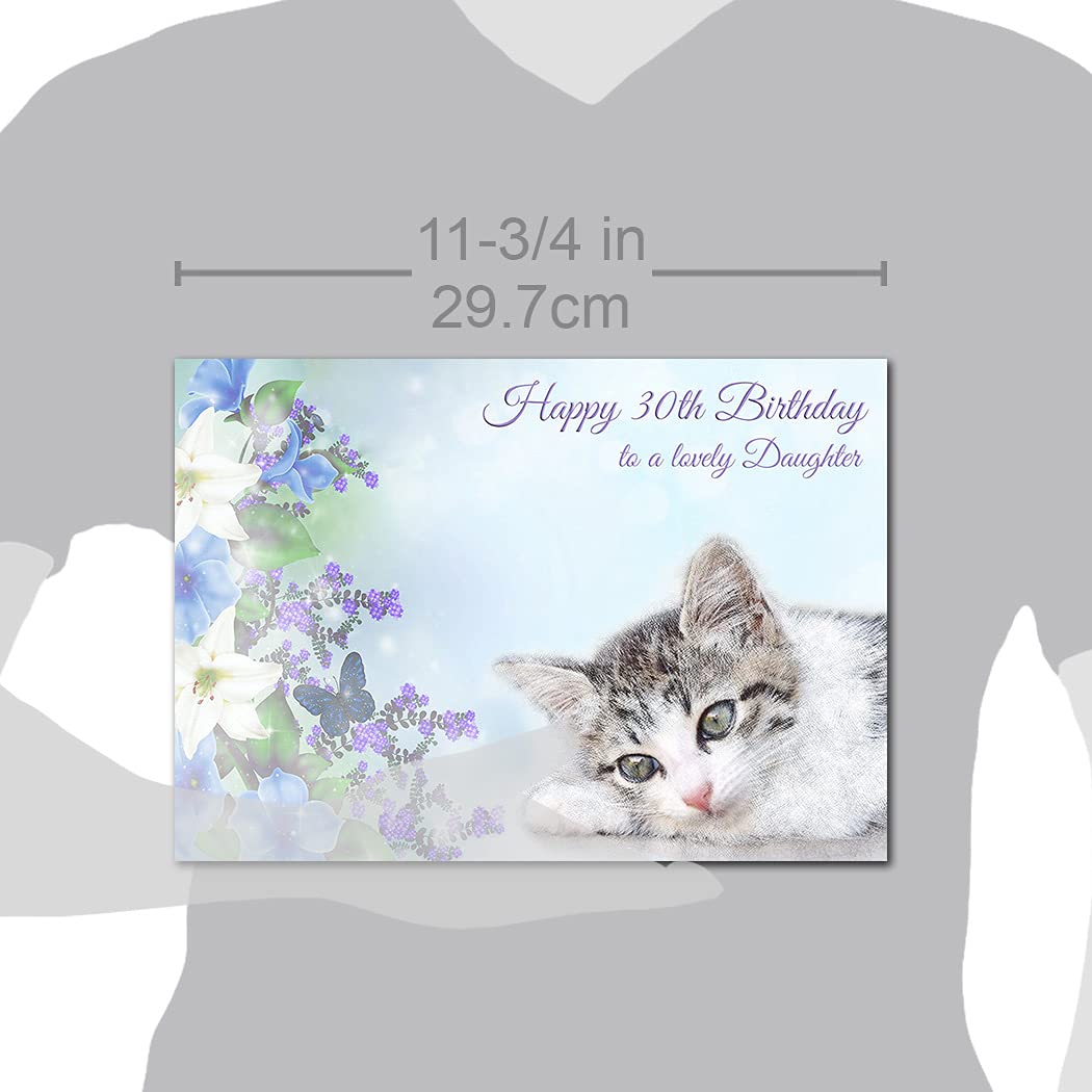 Extra Large Female Birthday Card - XL Big Thick A4 Size - Special - View #4