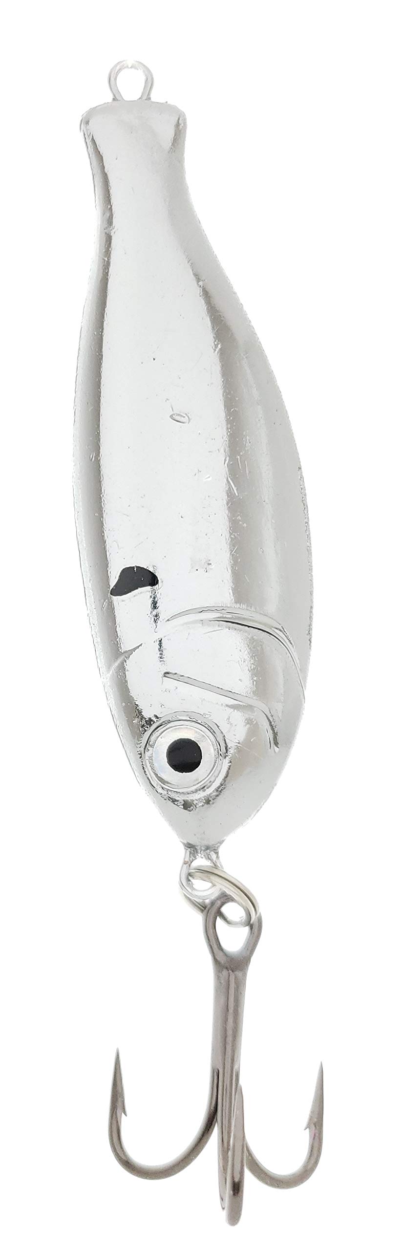 Thundermist Lure Company Peanut Bunker Jigging Spoon, Silver, Size 4, Bass, 0.75 x 2.25 x 0.25 Inches