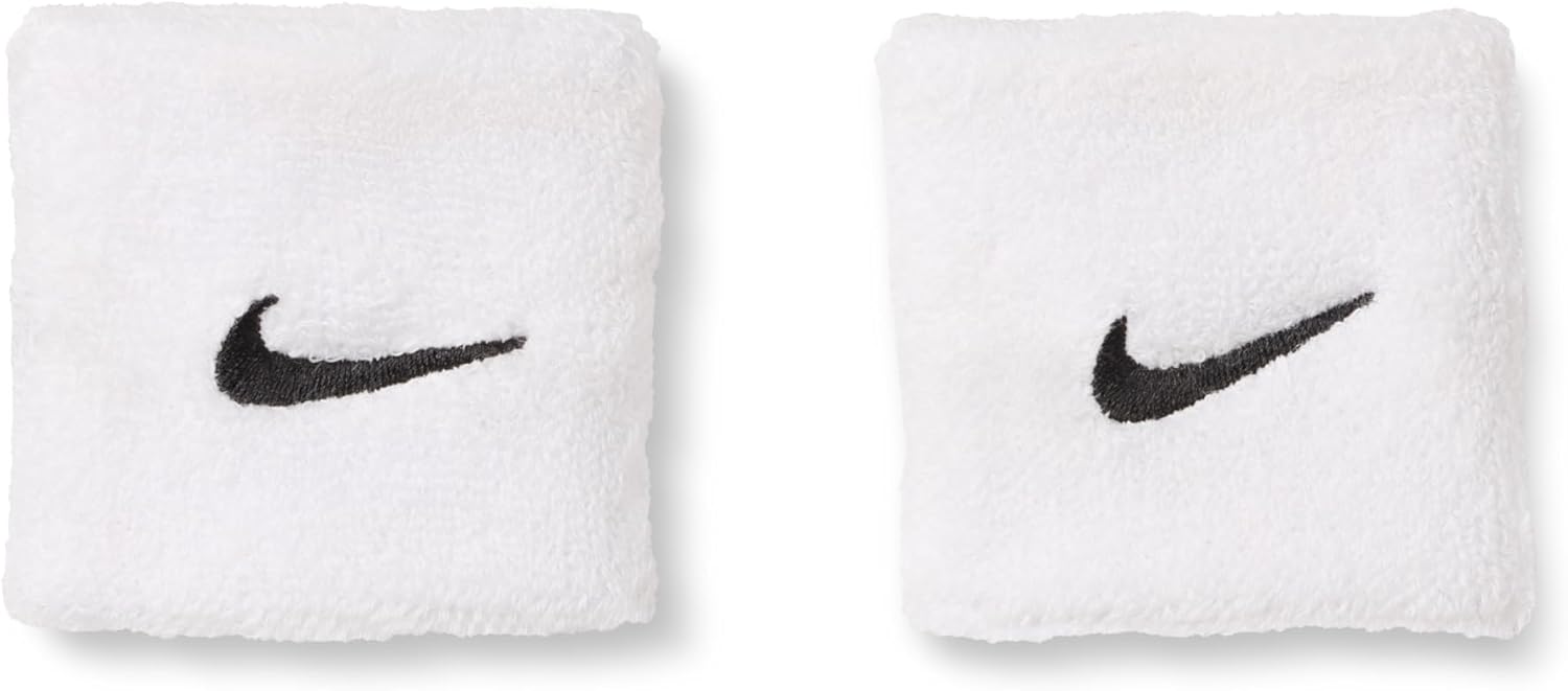 Nike Nike Unisex Adult Swoosh Classic Wristband 2 Pack