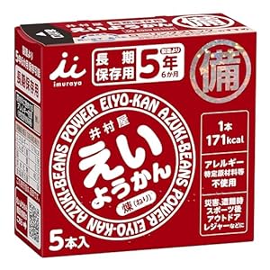 井村屋 えいようかん 60グラム (x 5)" 