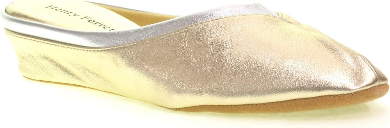 Henry Ferrera Women's Gold Silver Slippers Trophy