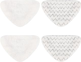 4 Pack Replacement Pads for Bissell PowerEdge and PowerForce Lift-Off Steam Mop 2078, 2165, 20781 Series, Bissel Poweredge Liftoff Pads