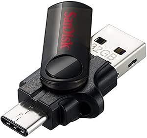 SanDisk 32GB Flash Drive for Type-C Ready Smartphones and Tablets (SDDDC-032G-G46)