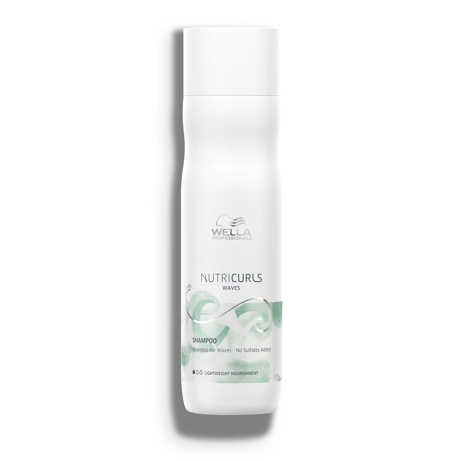 WELLA PROFESSIONALS Nutricurls Shampoo for Waves Formulated with Nourish-In Complex Nourish and Define Without Sulfates