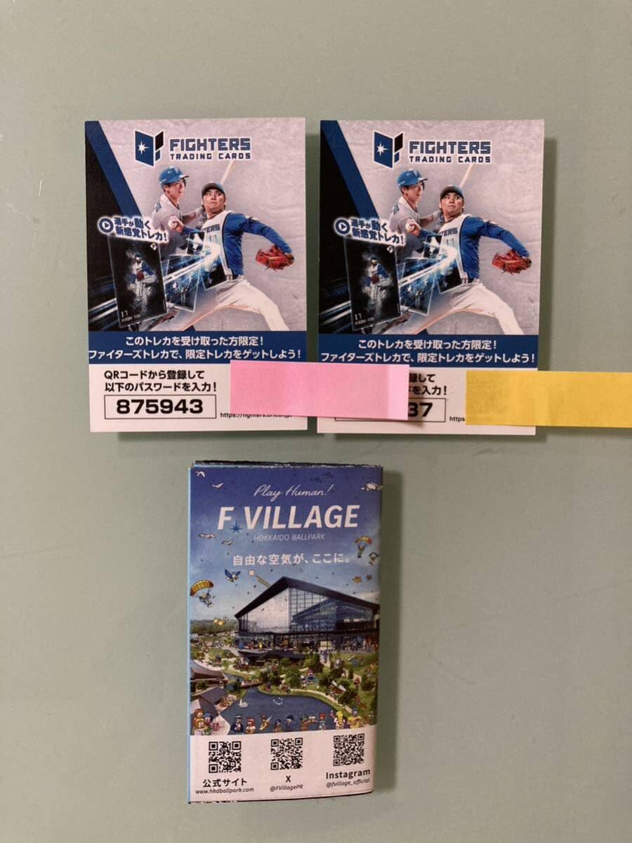 ファイターズ FAVビジター応援タオル＆カード コンプリート