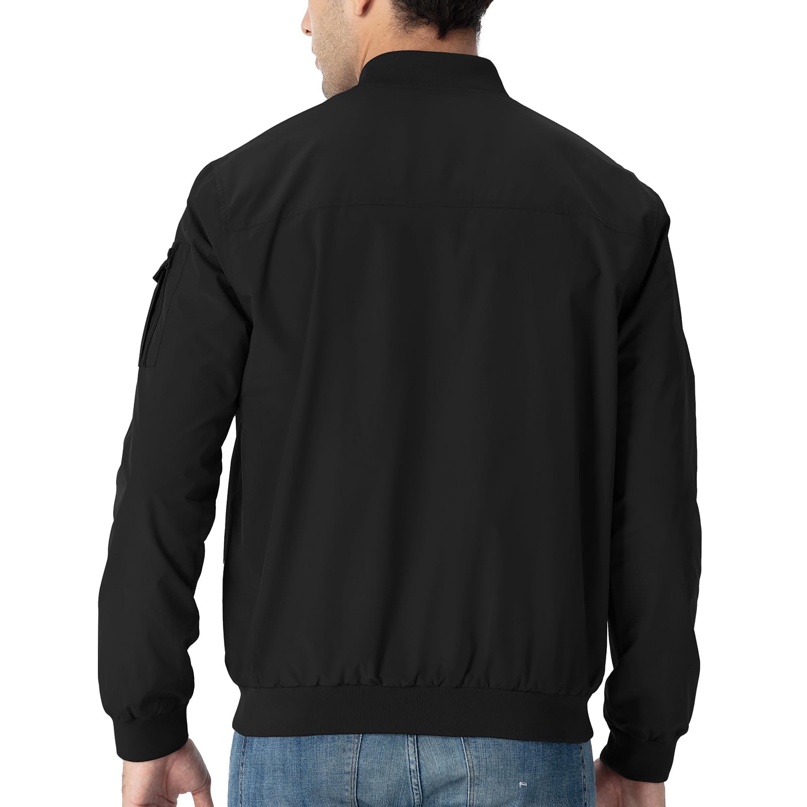 Rdruko Bomberjacke Herren Blouson jacke Übergangsjacke Leichte Fliegerjacke Herbst Male Freizeit Outdoor Jacken