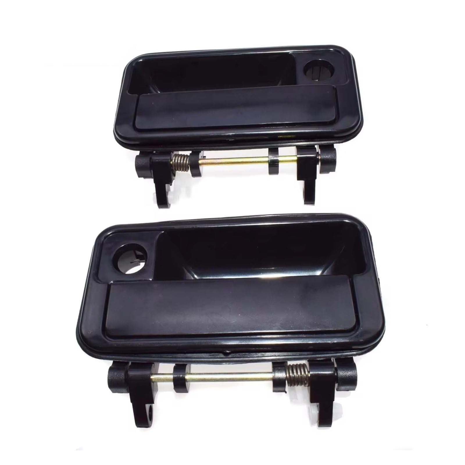 BYSKJZ Car Exterior Door Handle for Suzuki for Swift for Pontiac for Firefly for Geo for Metro 1989-1994 Car Outside Door Handle Black Front Left Righ(Front Left)