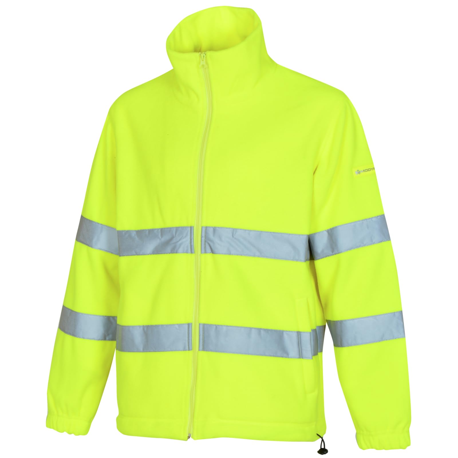 WÜRTH MODYF Warnschutz Fleecejacke EN ISO 20471 Klasse 3.2 - Arbeitsjacke mit Fleece Innenfutter in den Größen XS-3XL in Gelb oder Orange