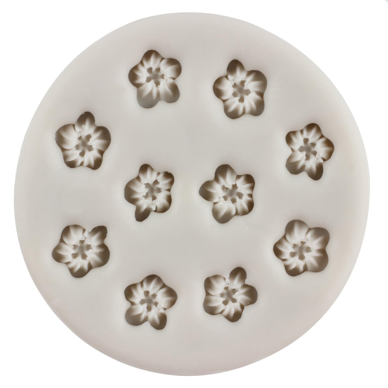 MINFEIDMS Moules En Silicone Pour Gâteau En Forme De Fleur